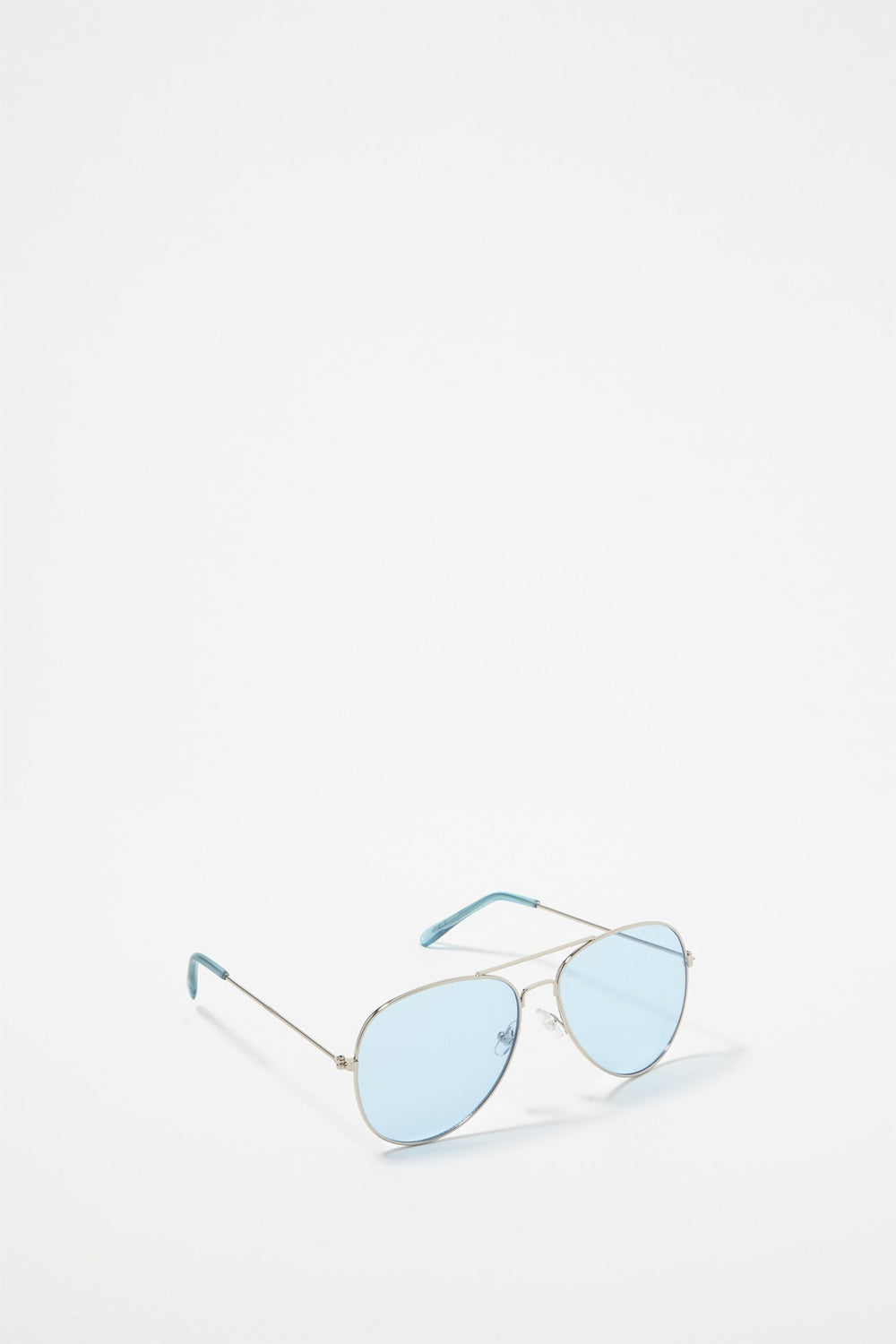 Women Lunette de soleil aviateur colorées Bleu
