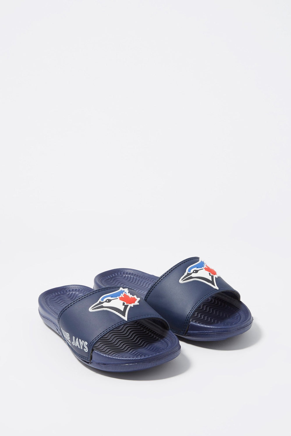 Kids Sandales à enfiler à imprimé Blue Jays pour garçon Bleu