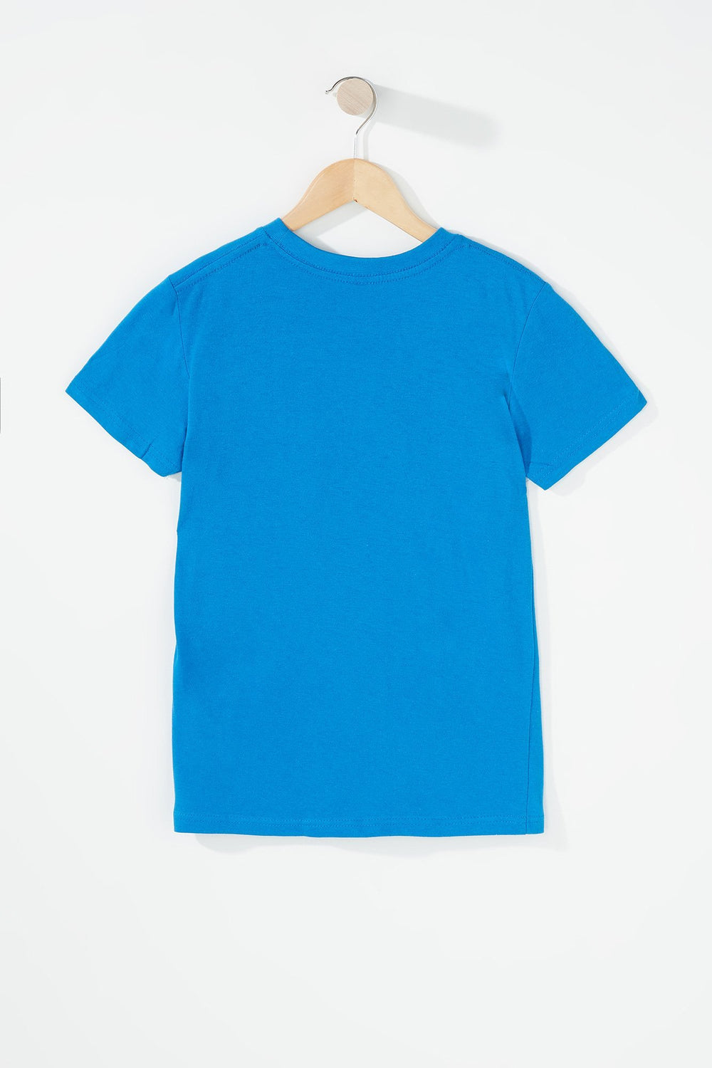 Kids T-shirt à imprimé World Cup France avec encolure dégagée pour garçon Bleu