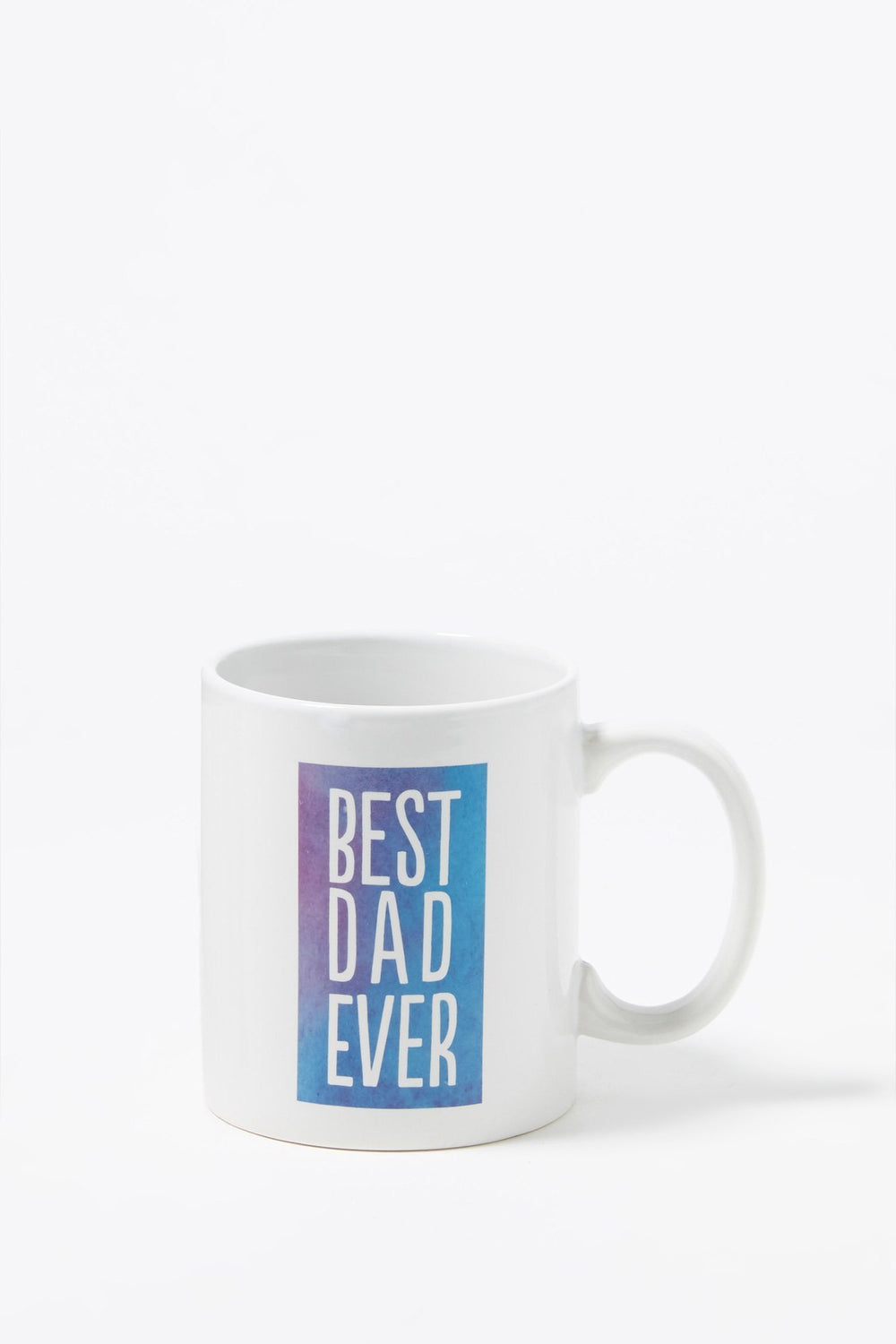 Women Best Dad Ever Graphic Ceramic Mug Blue