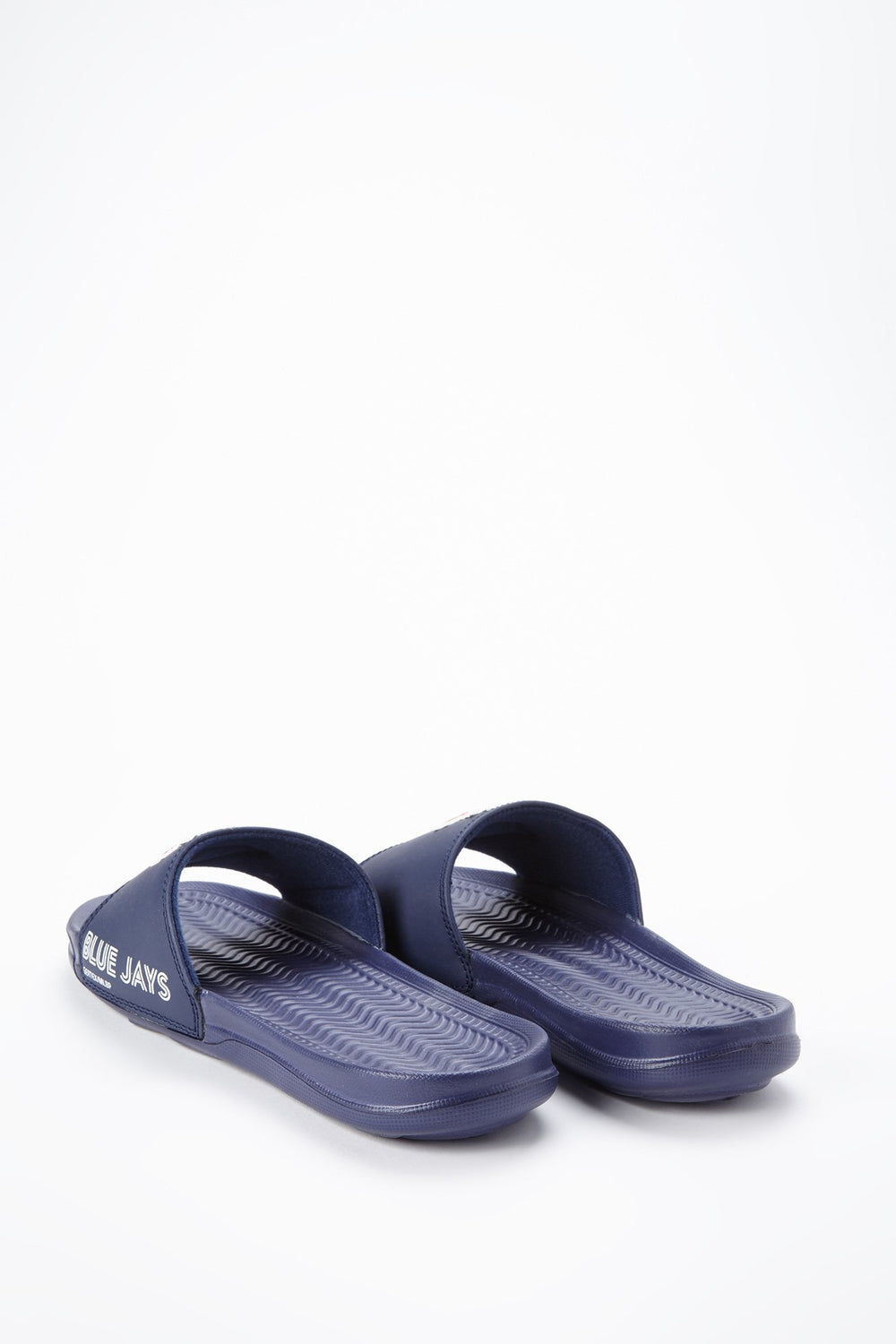 Men Blue Jays Slider Sandal Blue