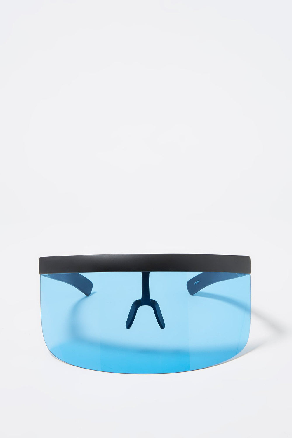 Coloured Visor Sunglasses Blue