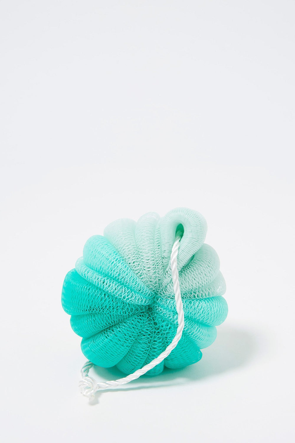 Women Floral Bath Sponge Blue