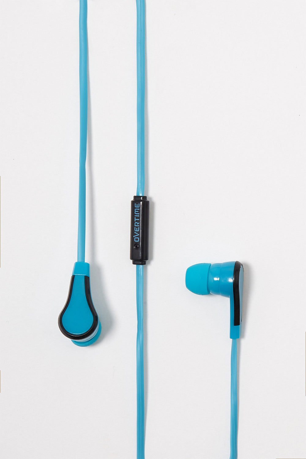 Men Women In-Ear Headphones With Mic Blue