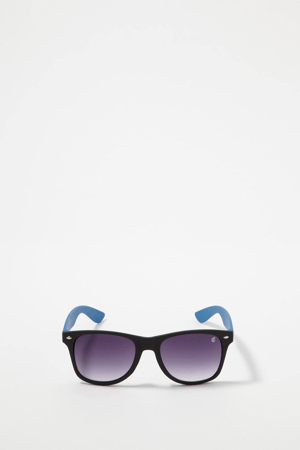 Men Rocawear Two-Tone Wayfarer Sunglasses Blue