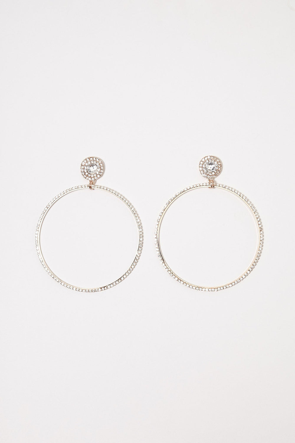 Women Créoles avec pierres du Rhin Bronze