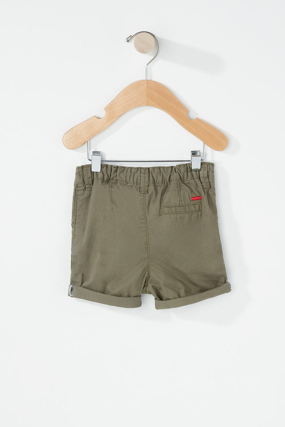 Kids Baby Boy Coloured Roll-Up Short Brown