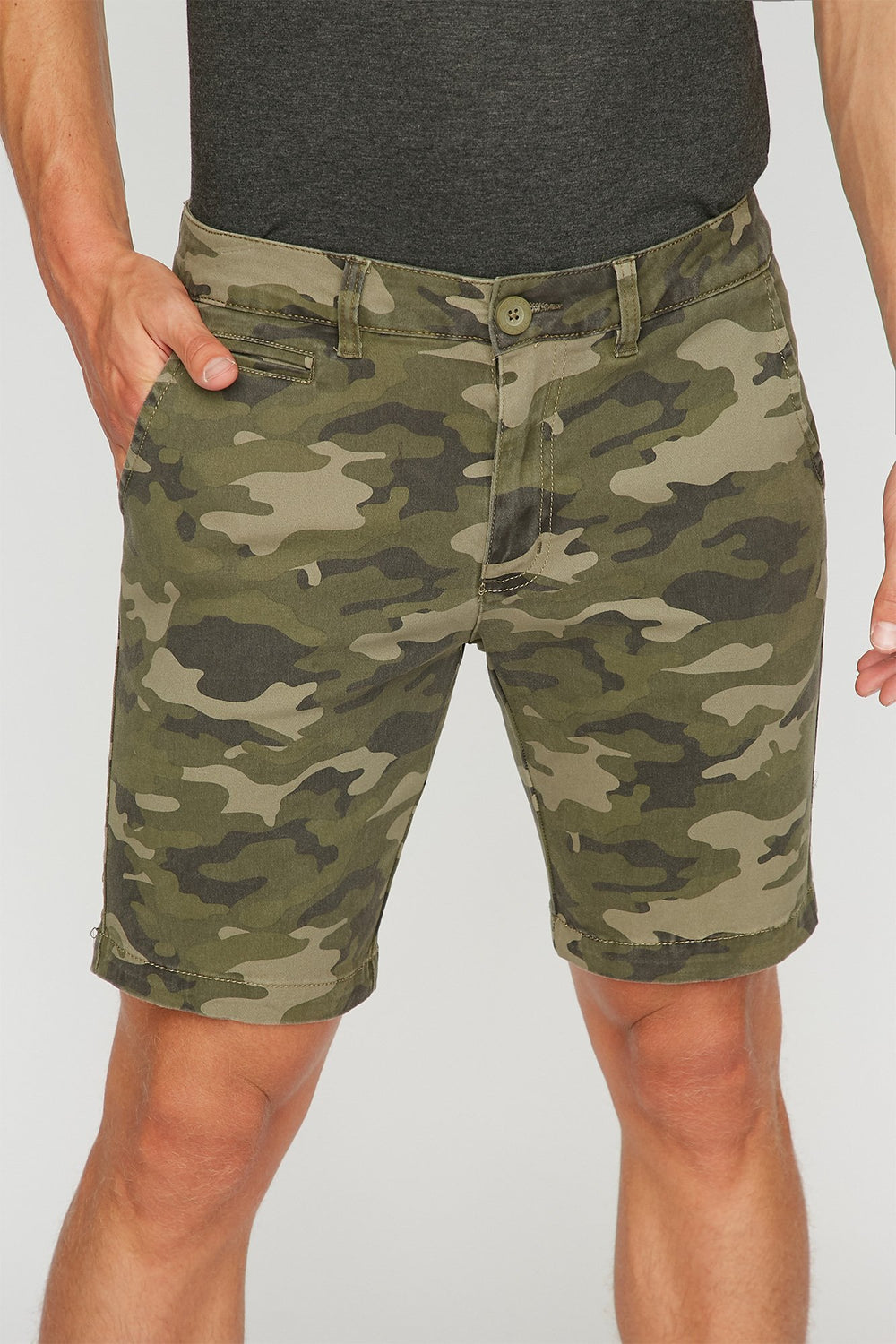 Men Camo Chino Short Camouflage