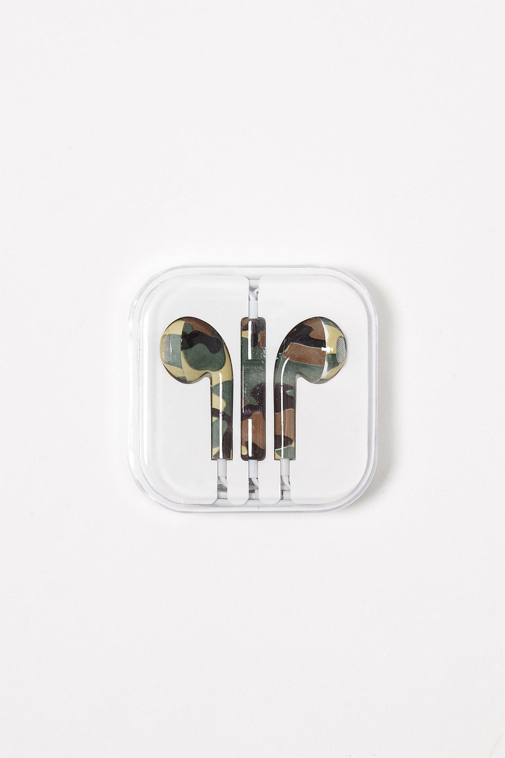Men Women Graphic Ear Buds Camouflage