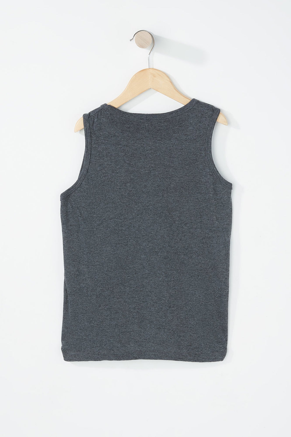 Kids Boys California Palm Tree Graphic Tank Charcoal