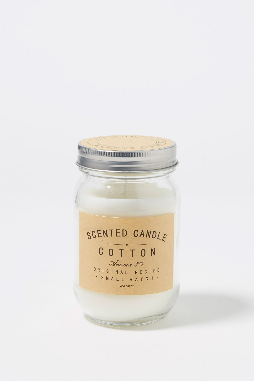 Women Chandelle Coton dans un pot Mason Clair