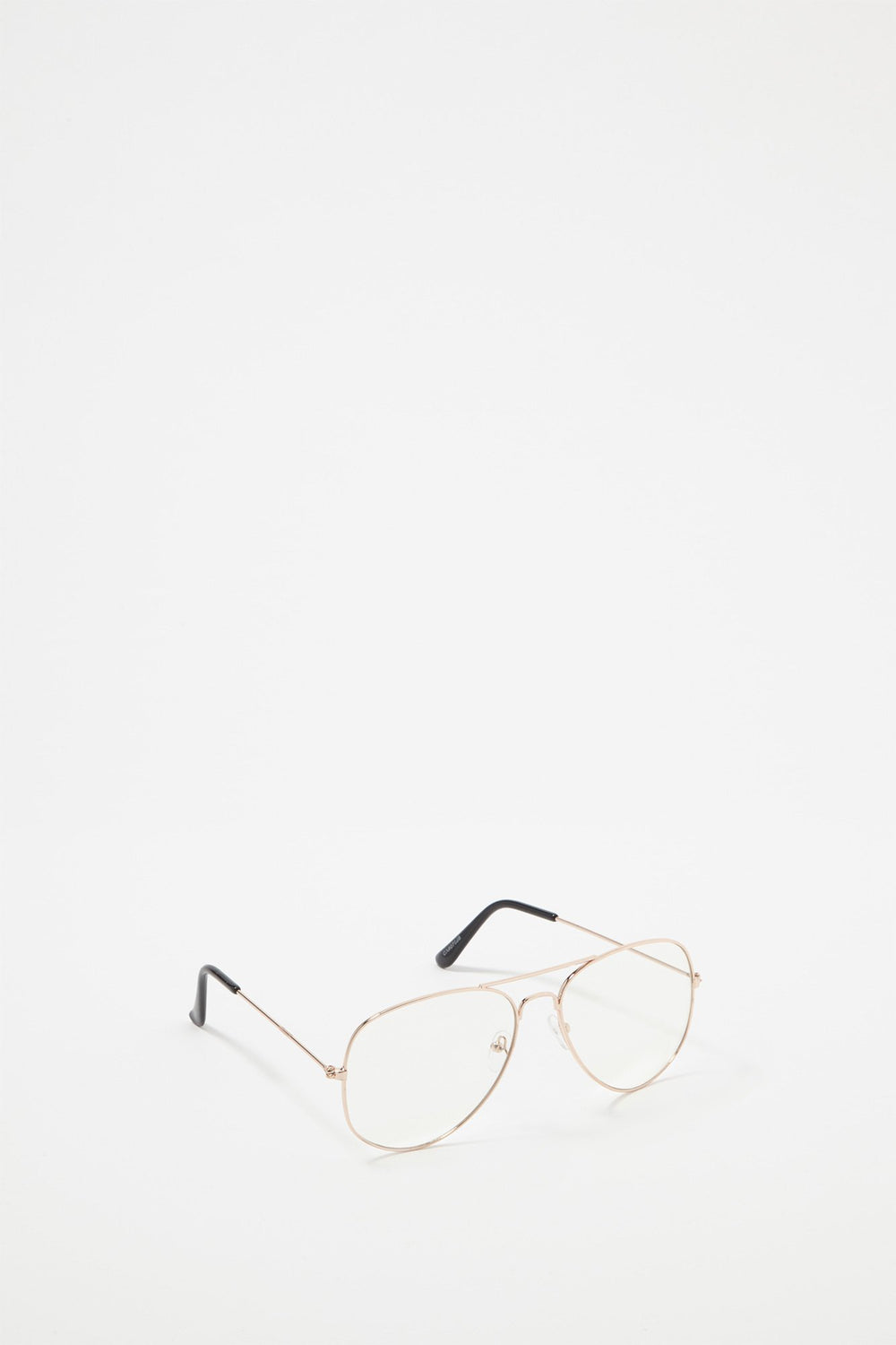 Women Lunettes de soleil aviateur Clair
