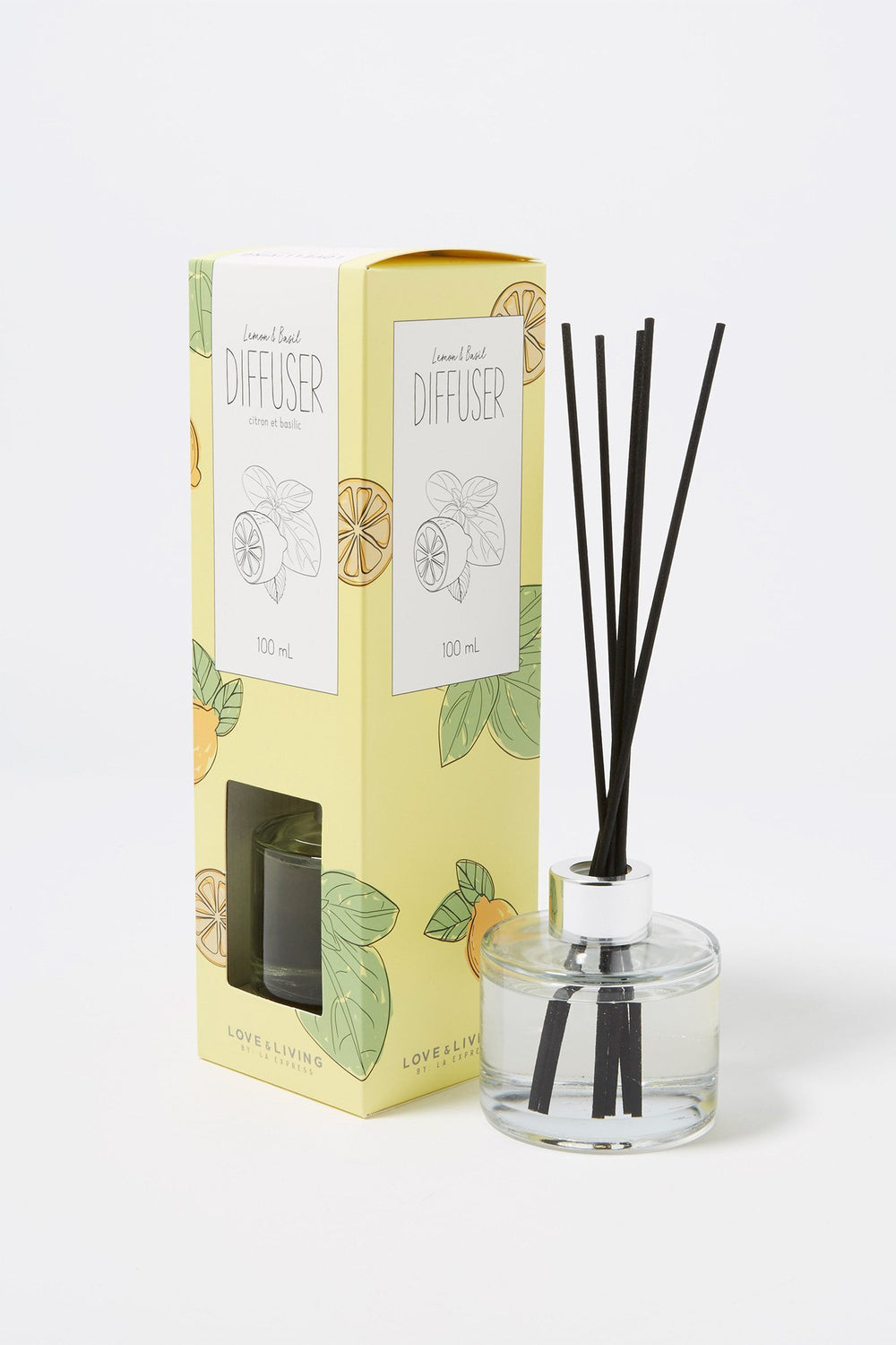 Women Lemon & Basil Diffuser Clear