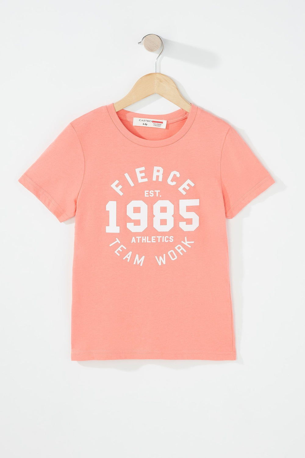 Kids T-shirt à imprimé 1985 Athletics pour garçon Corail