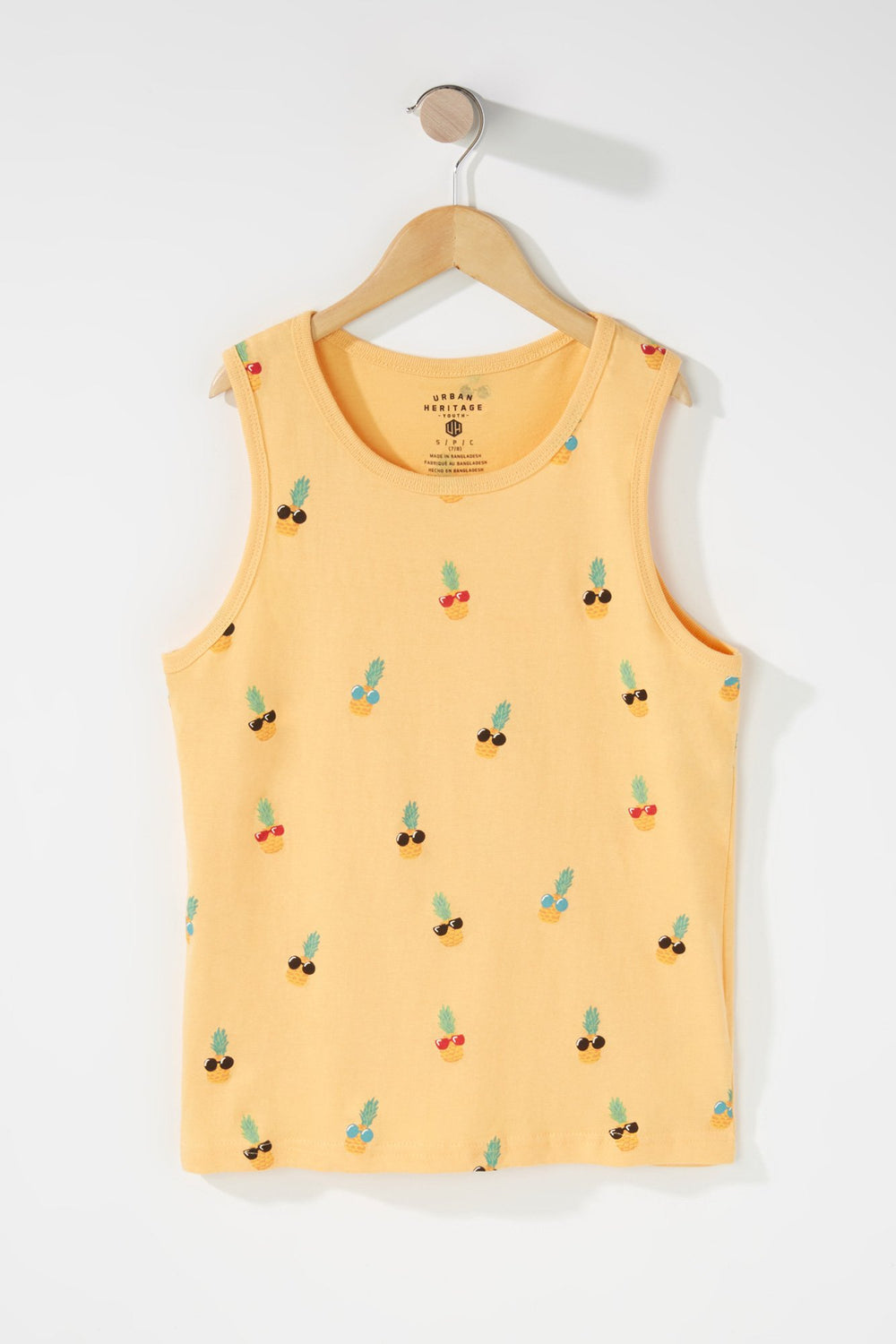 Kids Boys Graphic Tank Coral