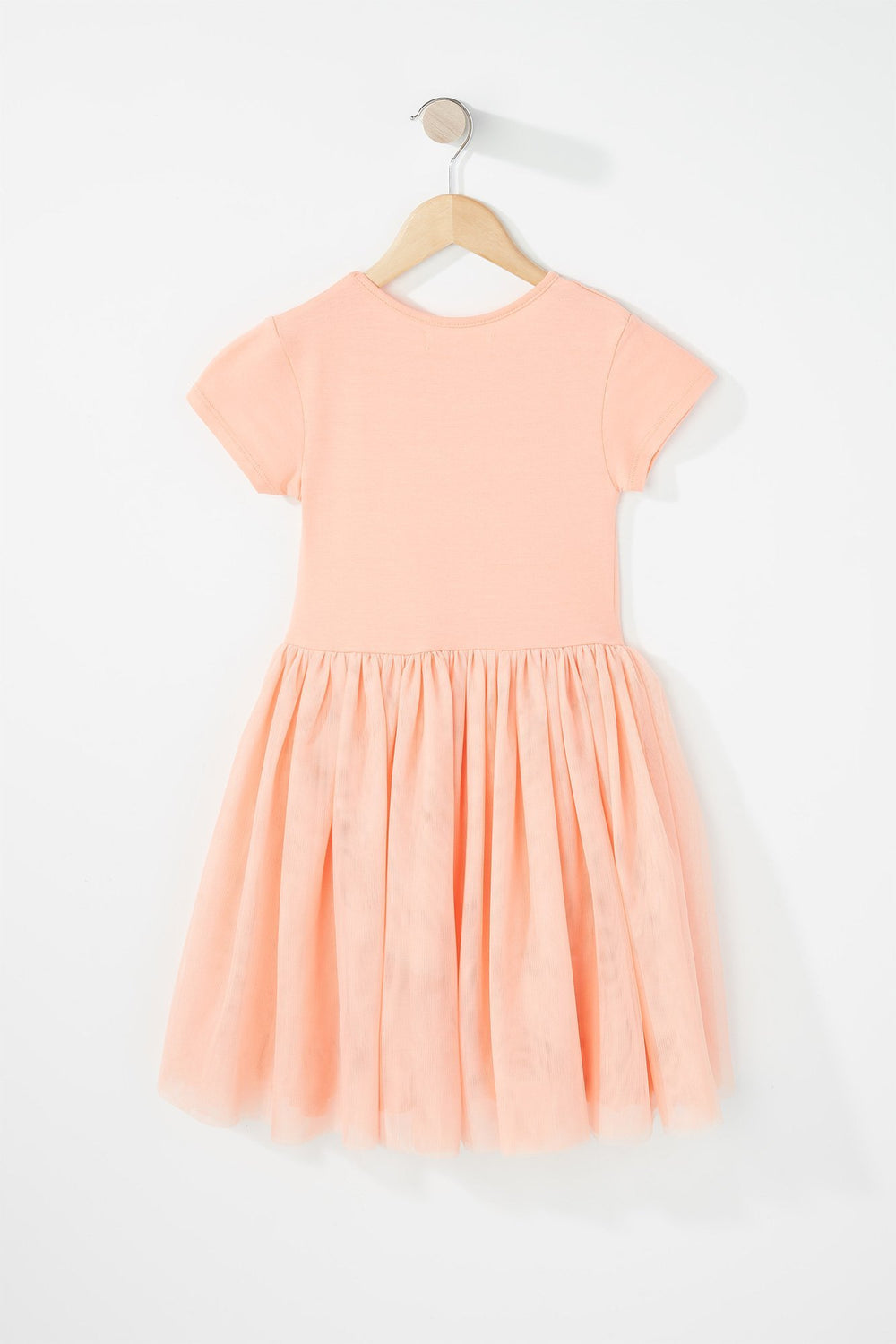 Kids Girls Sequin Unicorn Tutu Dress Coral