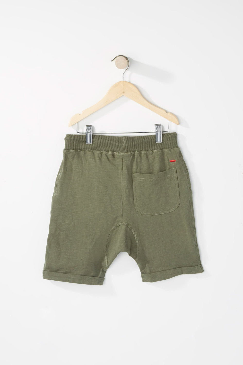 Kids Boys Lightweight Drawstring Short Dark Green