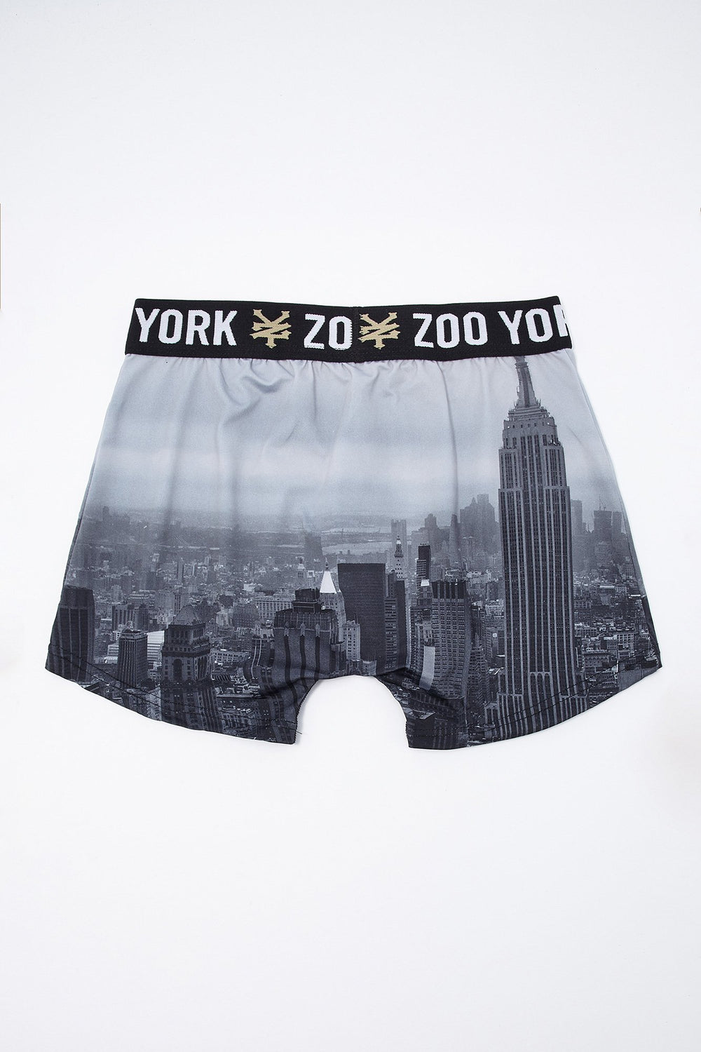 Men Zoo York Manhattan Graphic Boxer Brief Dark Grey