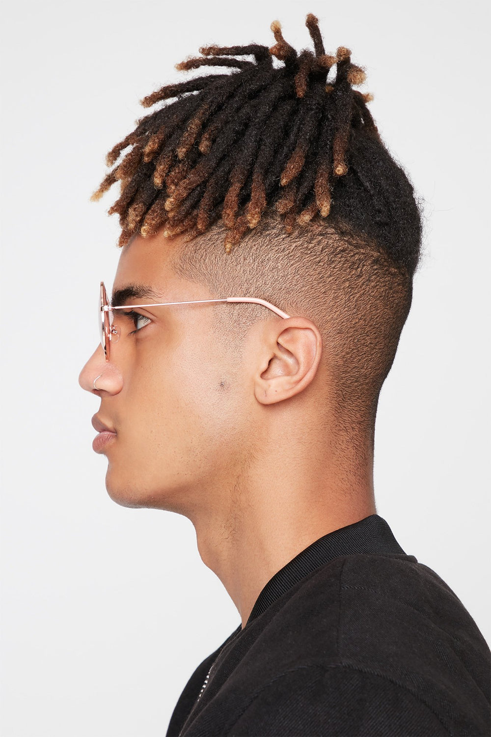 Men Lunettes de soleil miroir rondes Dragée
