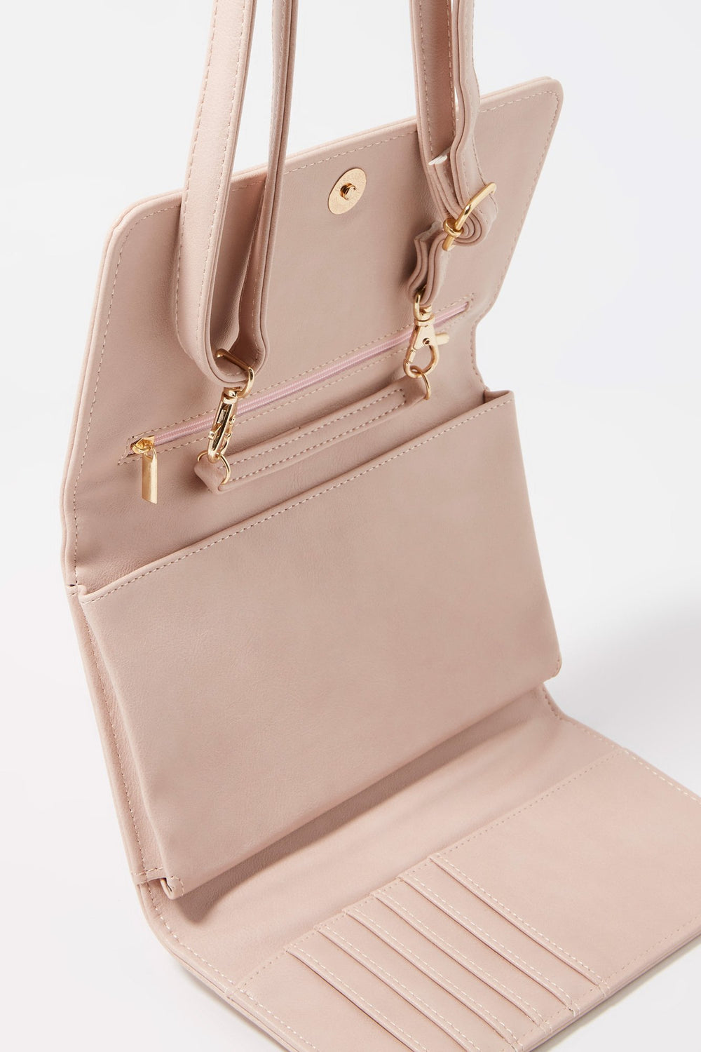 Women Sac à bandoulière basique de style portefeuille Dragée