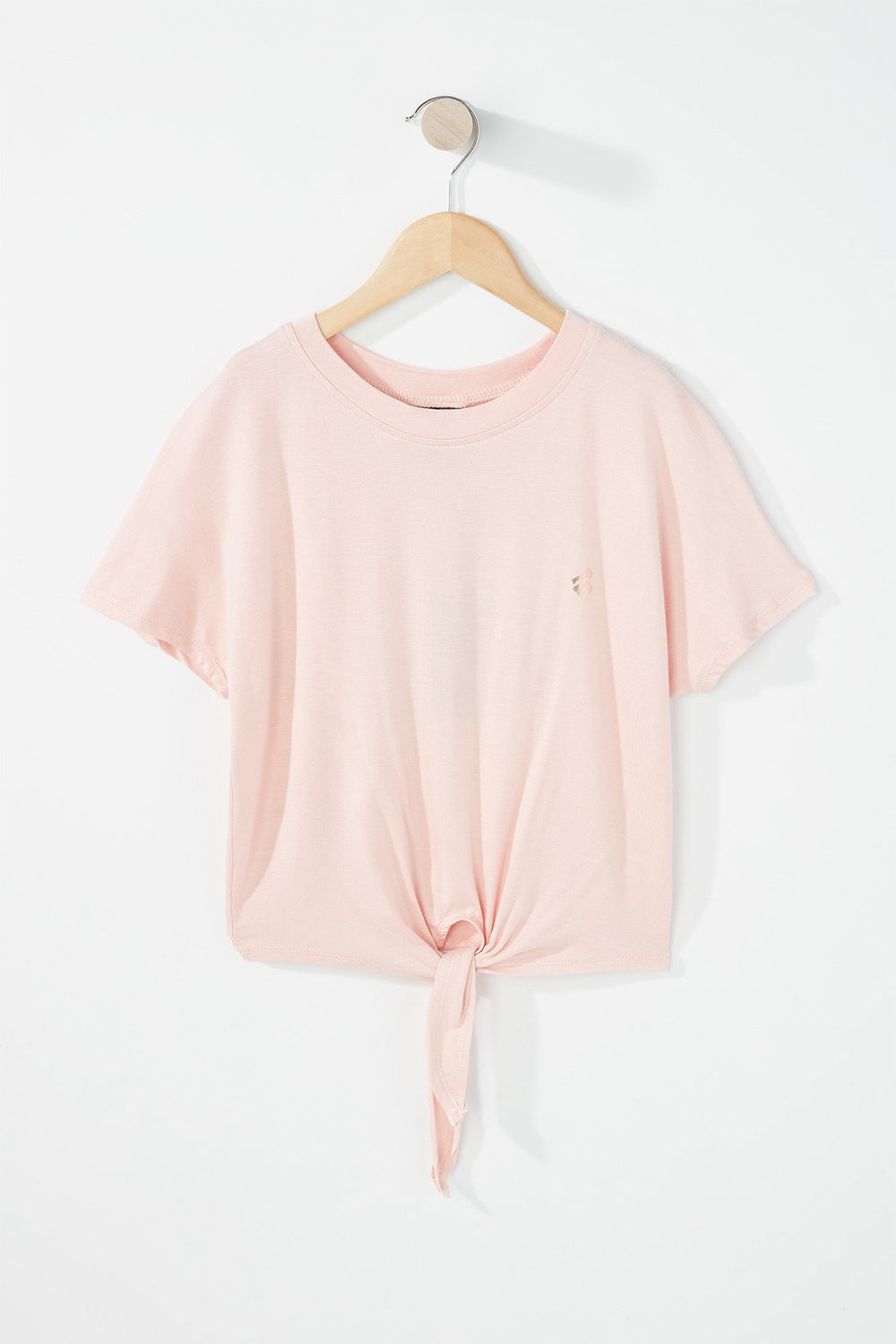 Kids T-shirt court Rocawear noué devant pour fille Dragée