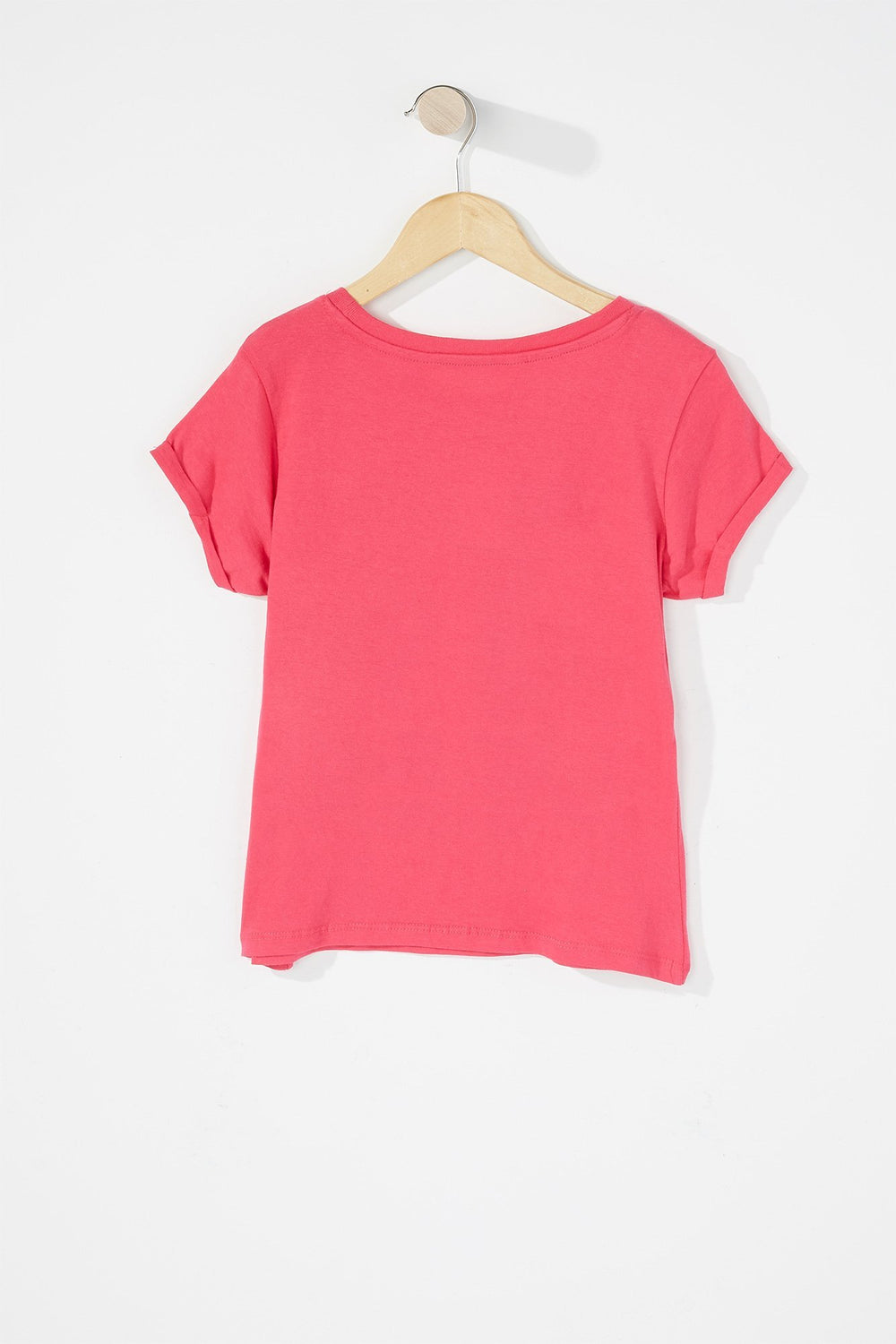 Kids Girls Sorry For Being Fabulous Graphic T-Shirt Fuchsia