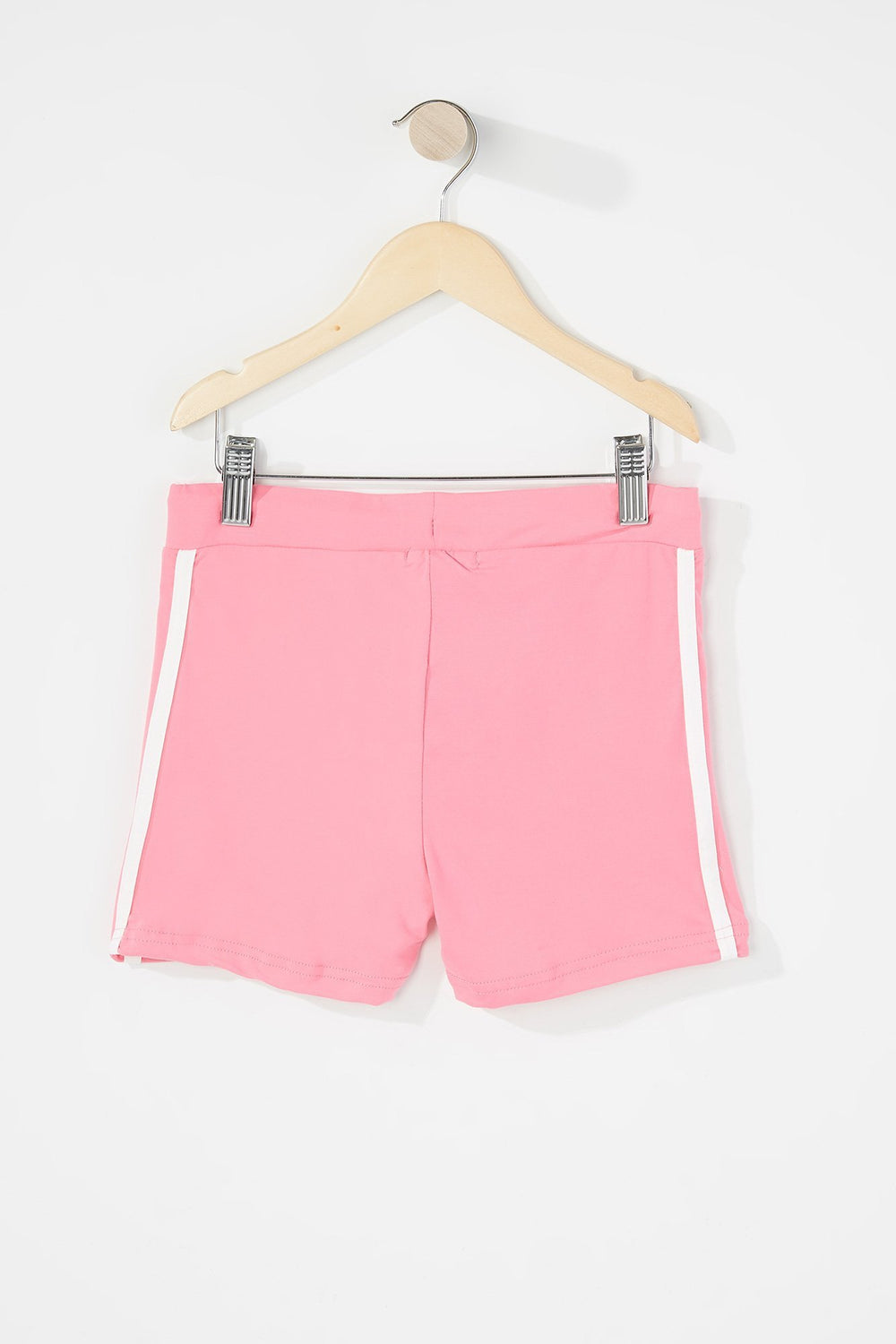 Kids Short à rayures latérales pour fille Fuchsia