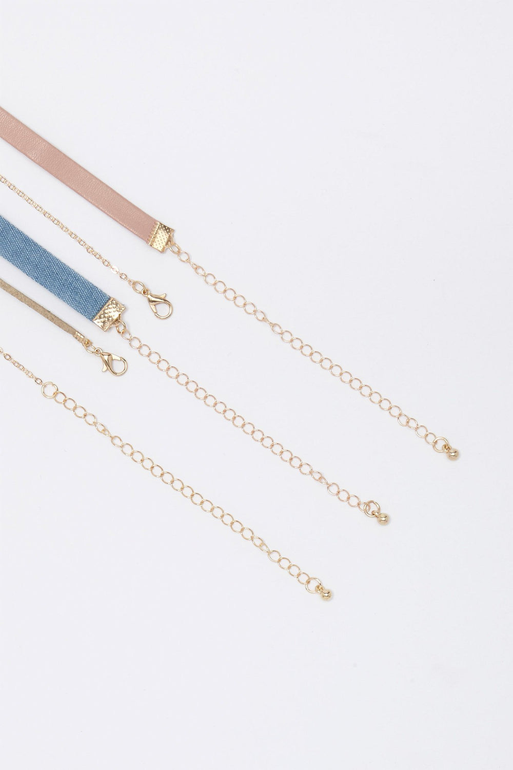 Women Assorted Choker Set (6 PC) Gold