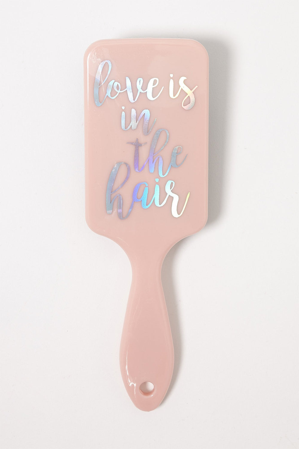 Women Brosse à cheveux carrée Gold