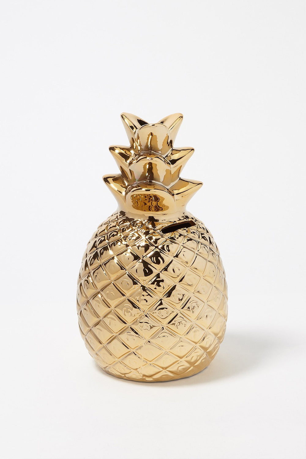 Women Pineapple Coin Bank Gold