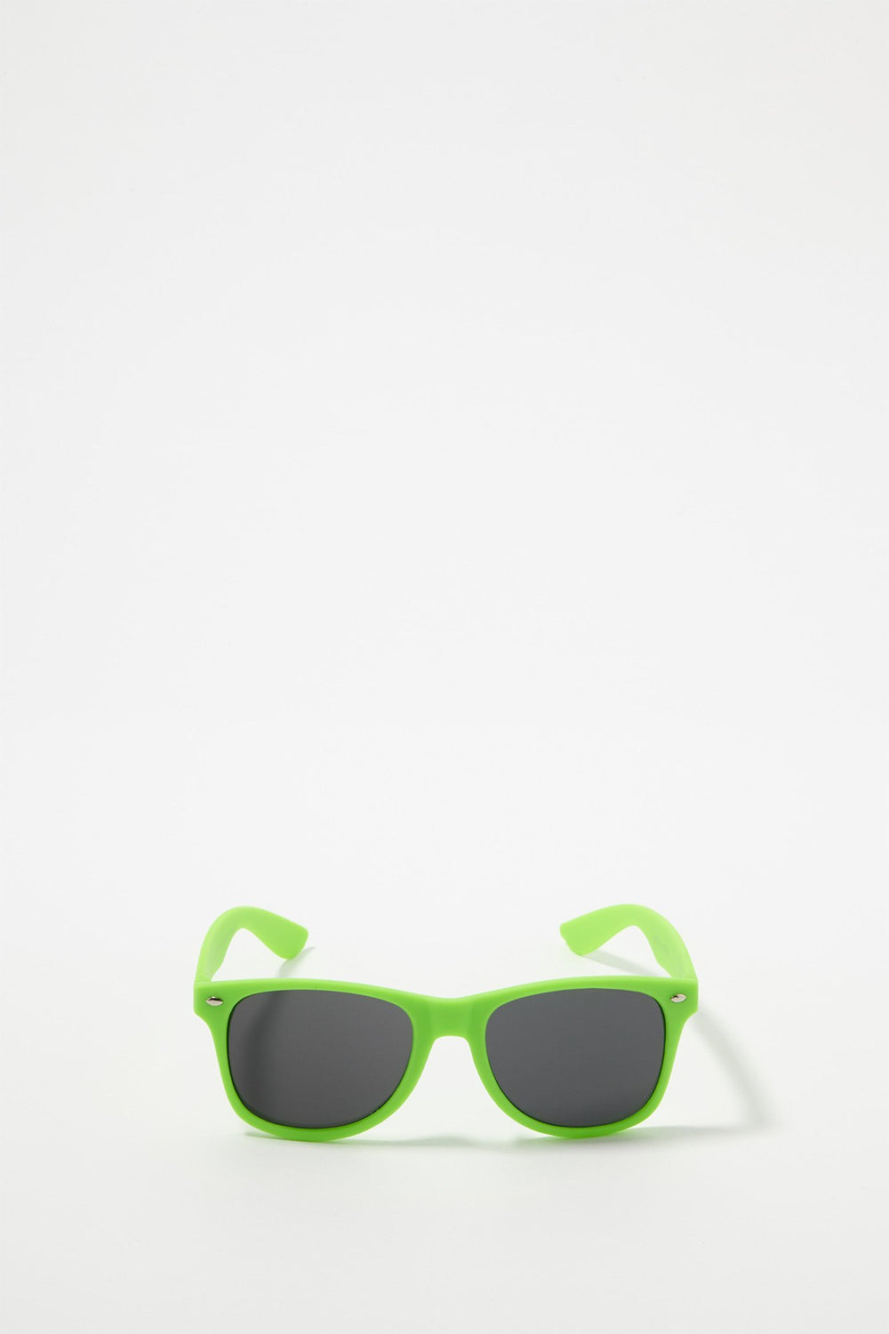 Men Matte Wayfarer Sunglasses Green