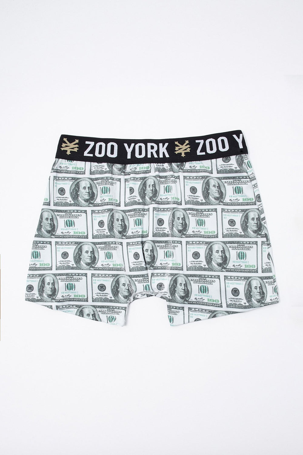 Men Zoo York Money Graphic Boxer Brief Green
