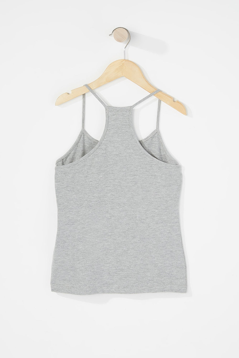 Kids Camisole à dos nageur de base pour fille Gris