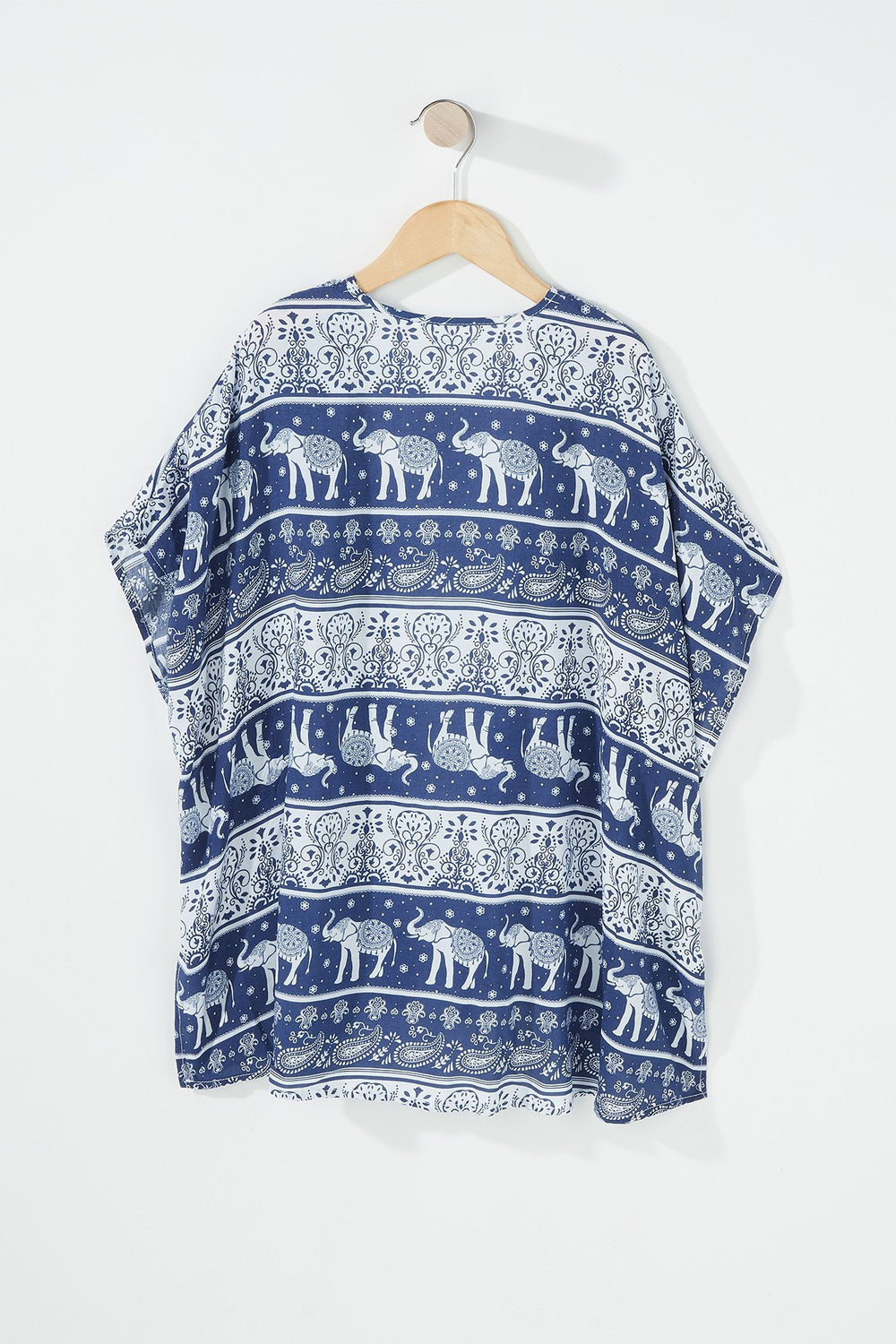 Kids Kimono léger imprimé pour fille Gris
