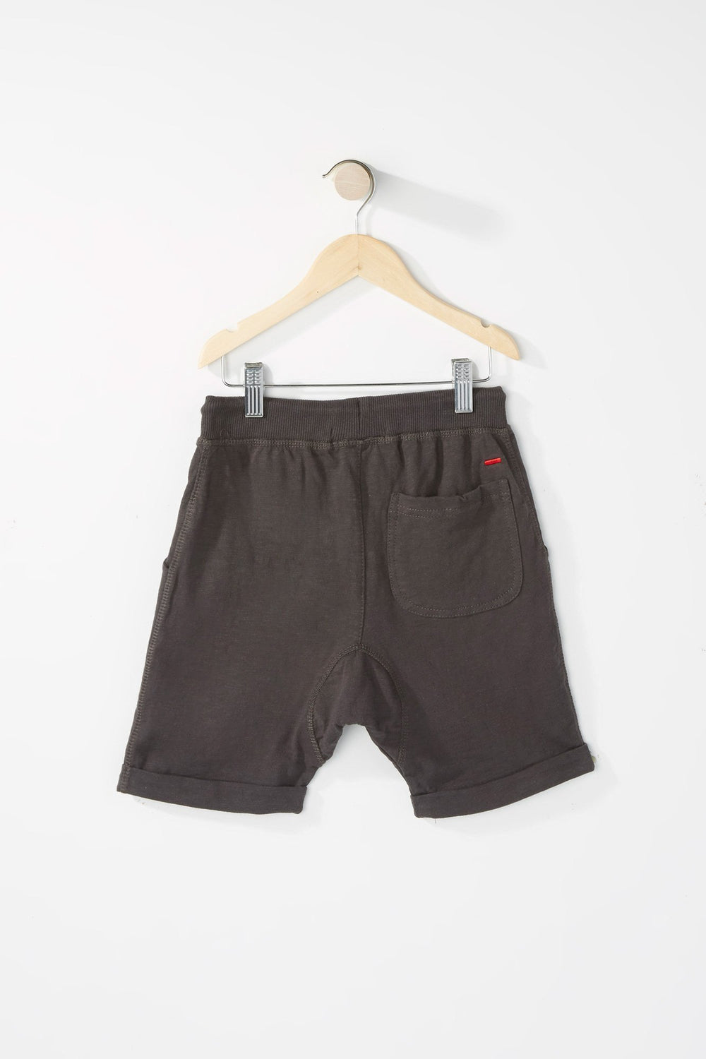 Kids Short léger à taille coulissante pour garçon Gris