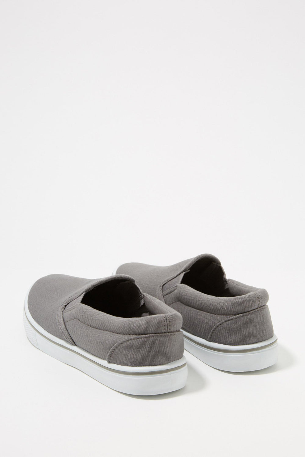 Women Classic Canvas Slip-On Sneaker Heather Grey