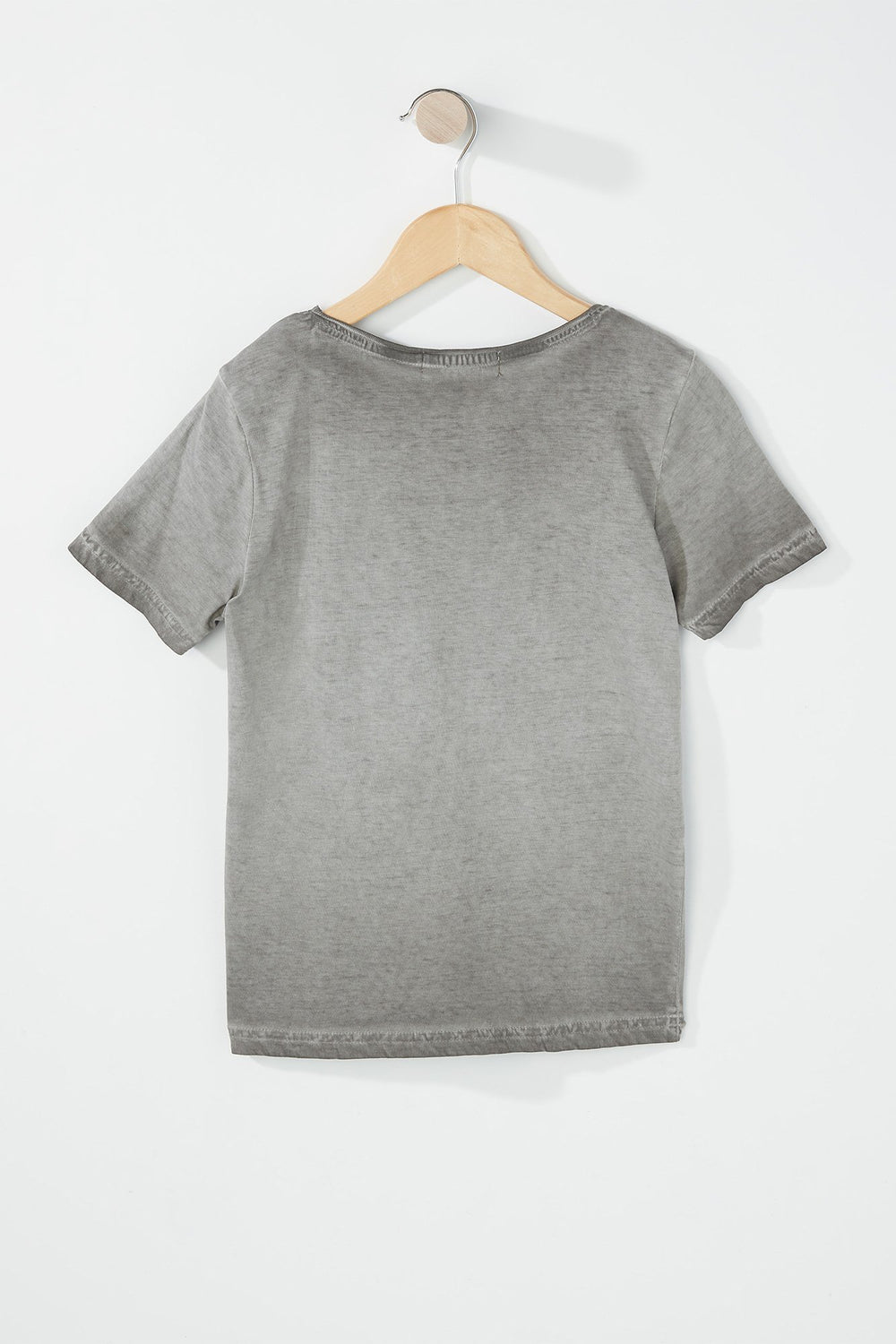 Kids Boys Ace Of Spades Graphic T-Shirt Heather Grey