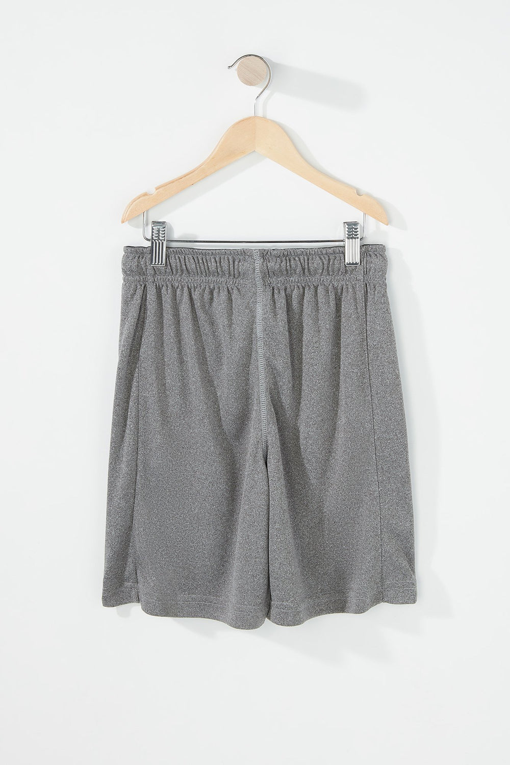 Kids Boys Athletic Short Heather Grey