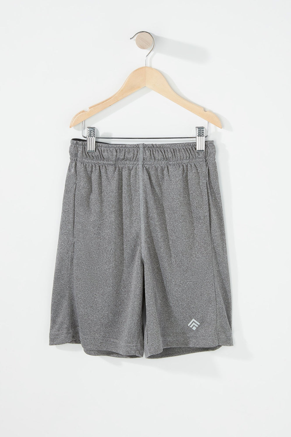 Kids Boys Athletic Short Heather Grey
