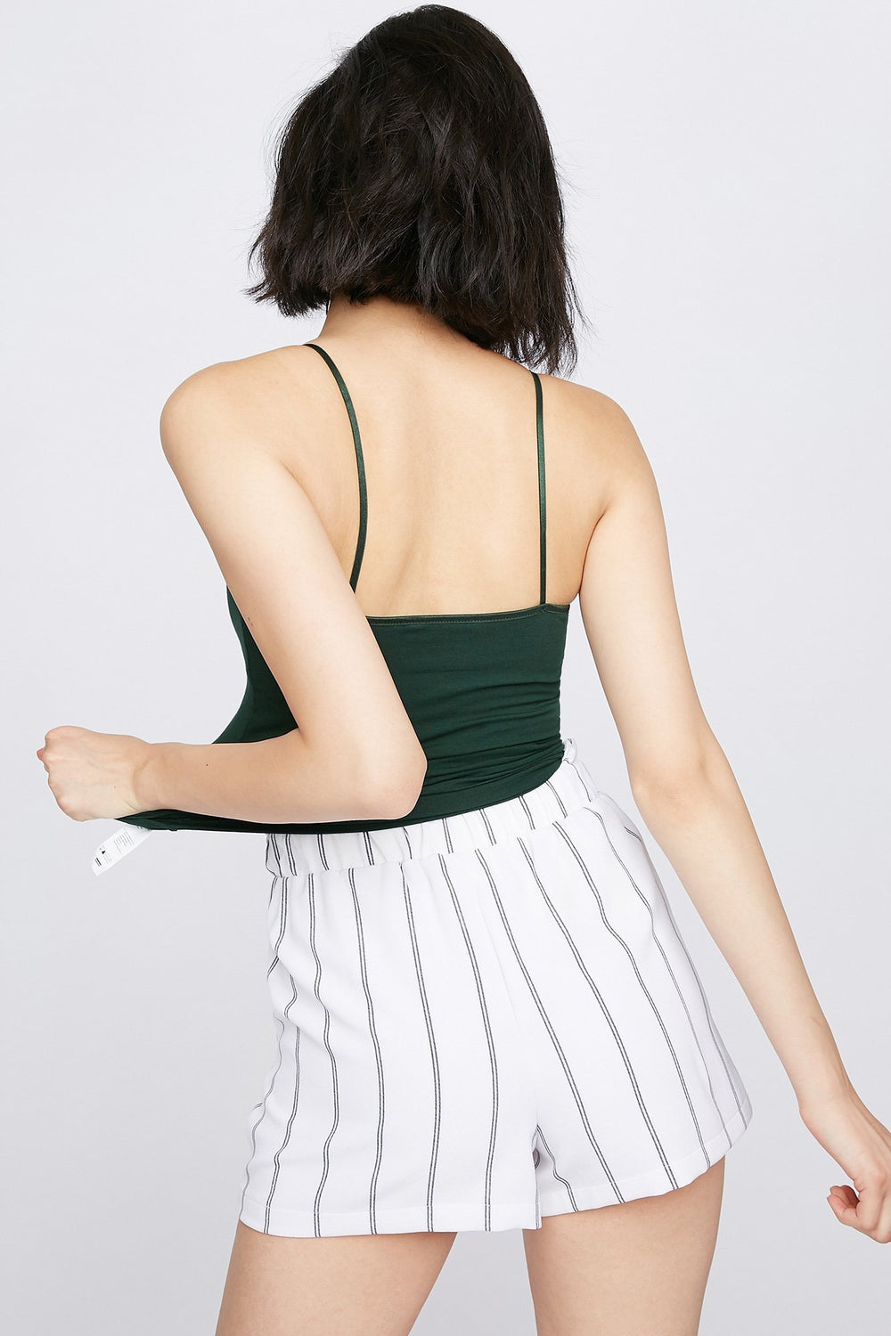 Women Super Stretch Basic Camisole Hunter Green