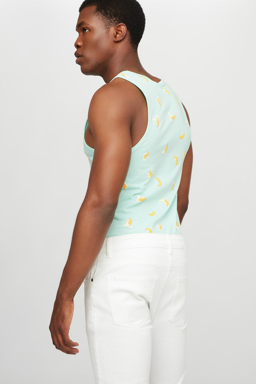 Men Débardeur à petits motifs Jade