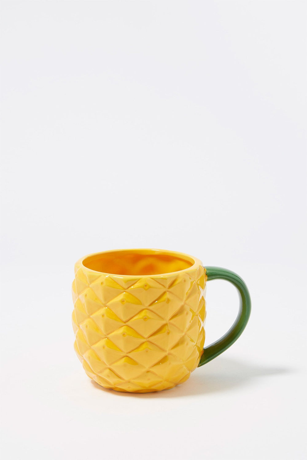 Women Tasse Ananas Jaune