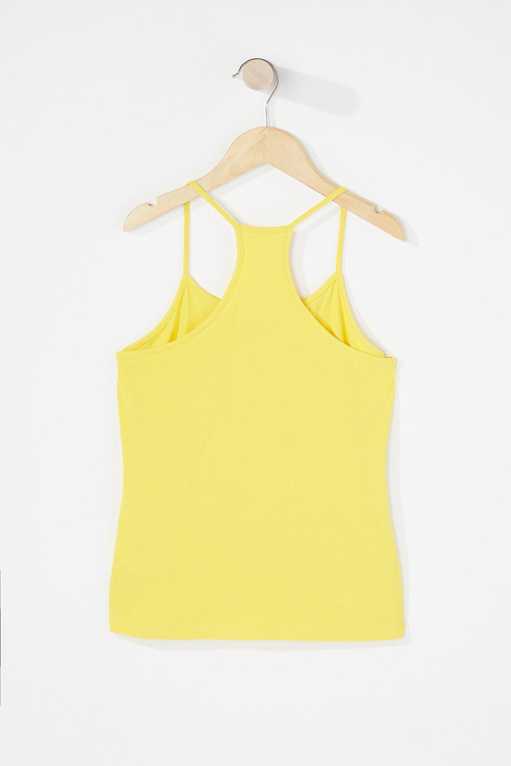Kids Camisole à dos nageur de base pour fille Jaune