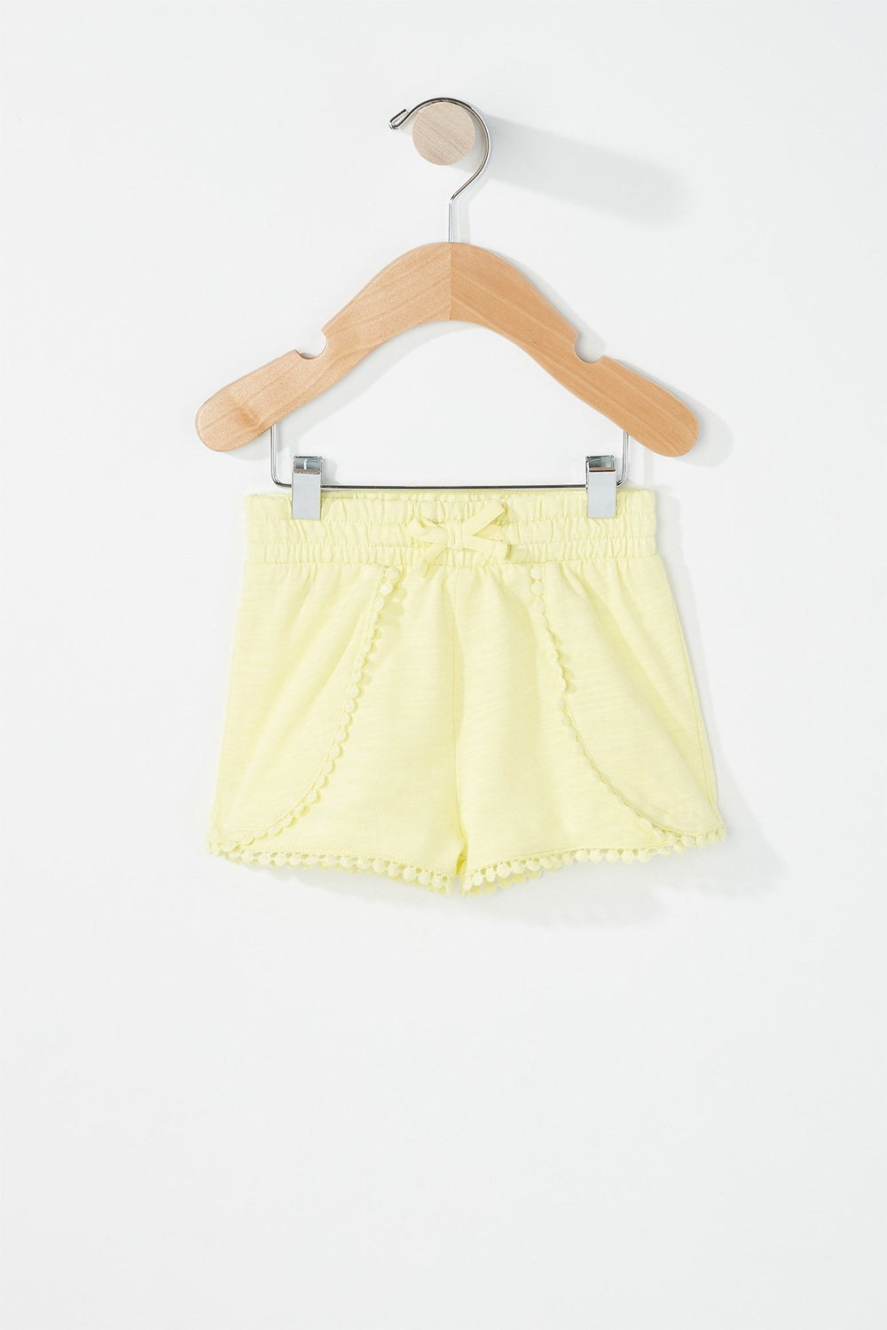 Kids Short tulipe crocheté pour bébé fille Jaune