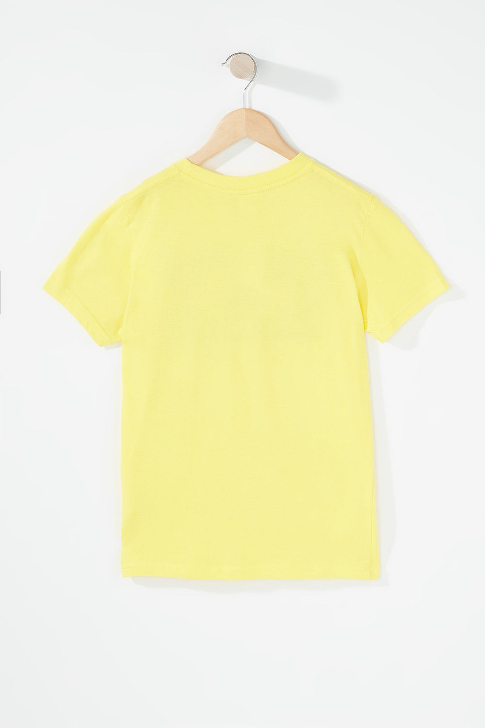 Kids T-shirt à imprimé World Cup Brazil avec encolure dégagée pour garçon Jaune