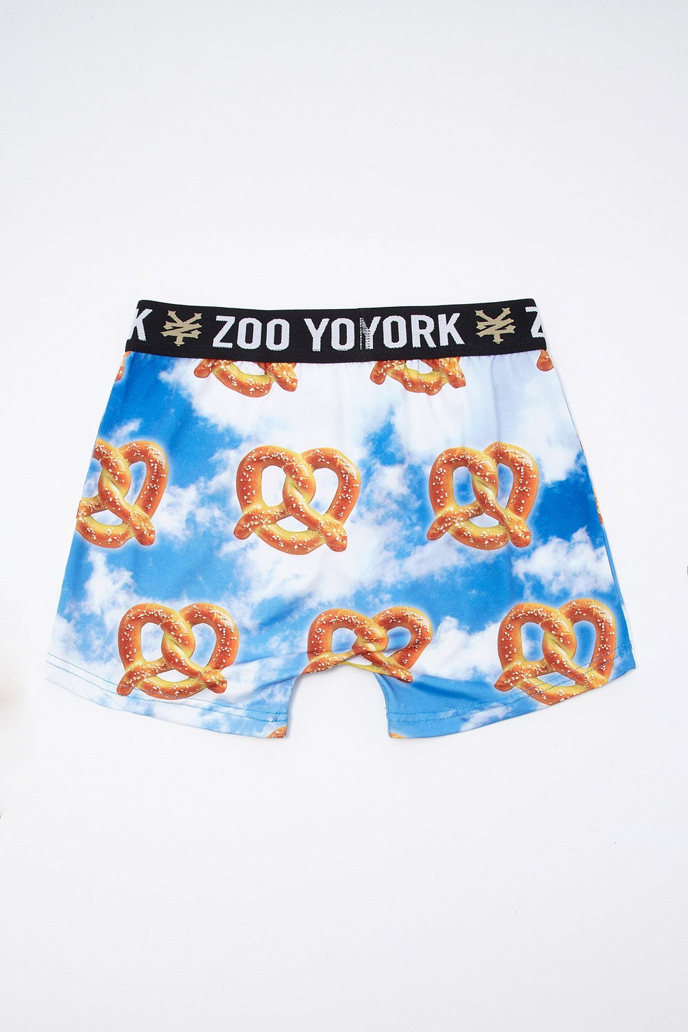 Men Zoo York Sky Pretzel Graphic Boxer Brief Light Blue