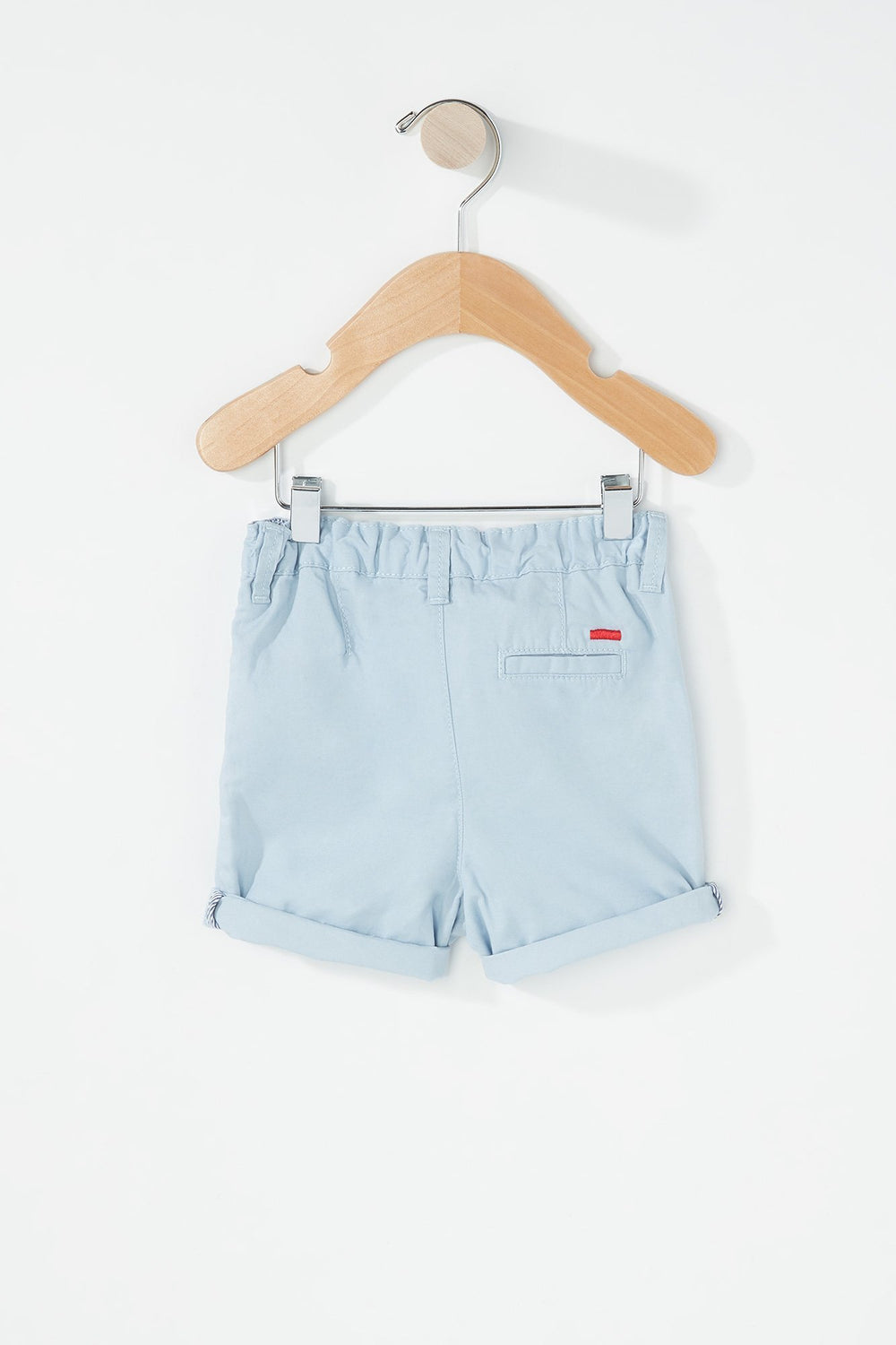 Kids Baby Boy Coloured Roll-Up Short Light Blue