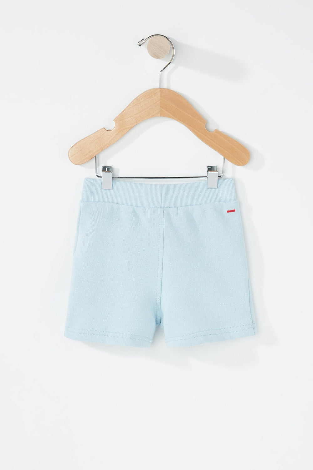 Kids Baby Boy Fleece Drawstring Short Light Blue