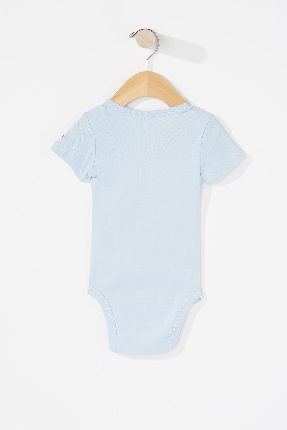 Kids Baby Boy Whale Patch Bodysuit Light Blue