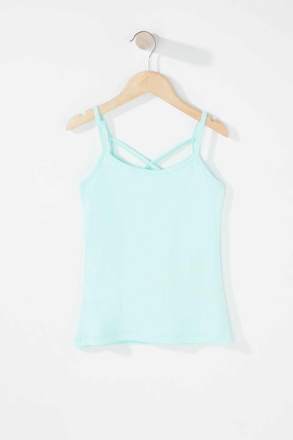 Kids Girls Caged Camisole Light Blue